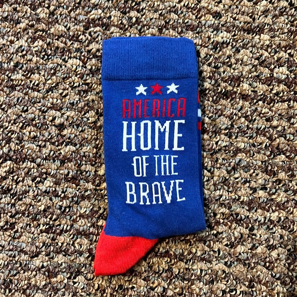 🆑 America Home of the Brave Socks